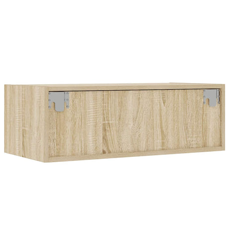 Tv Cabinet With Led Lights 75X35.5X25 Cm