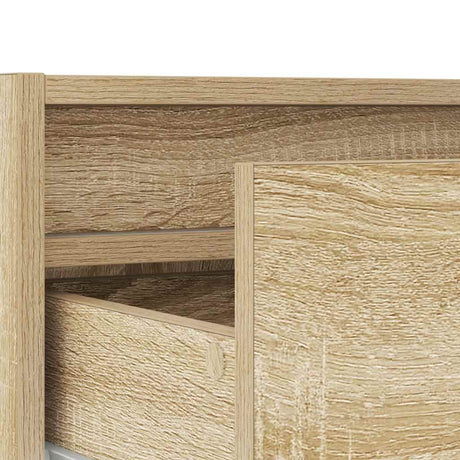 Tv Cabinet With Led Lights 75X35.5X25 Cm