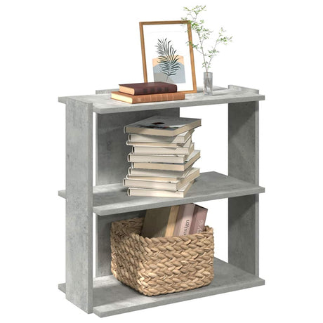 Bookcase 3-Tier Engineered Wood