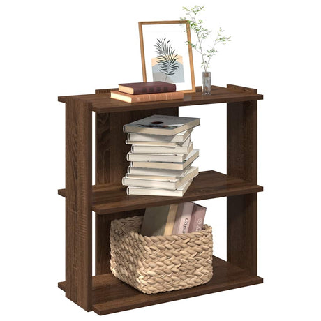 Bookcase 3-Tier Engineered Wood