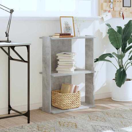 Bookcase 3-Tier Engineered Wood