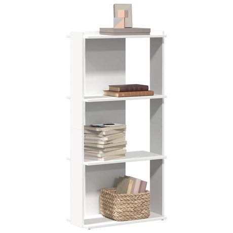 Bookcase 3-Tier Engineered Wood