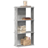 Bookcase 3-Tier Engineered Wood