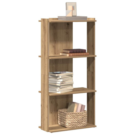 Bookcase 3-Tier Engineered Wood