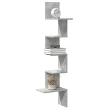 Wall Corner Shelf Engineered Wood