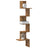 Wall Corner Shelf Engineered Wood