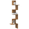 Wall Corner Shelf Engineered Wood