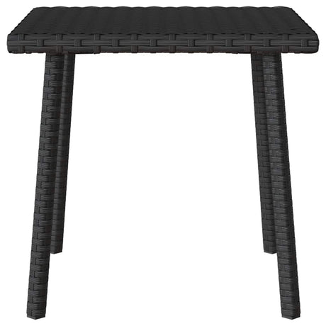 Garden Coffee Table Rectangular Poly Rattan