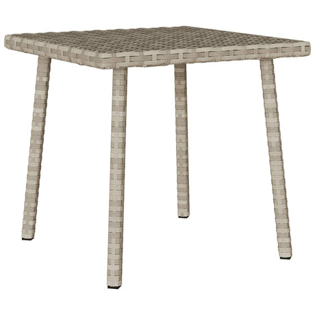 Garden Coffee Table Rectangular Poly Rattan