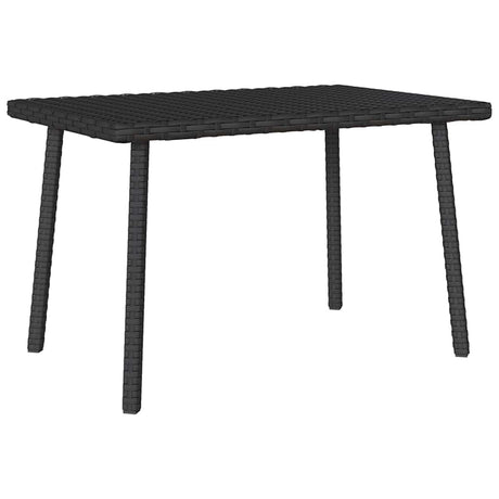 Garden Coffee Table Rectangular Poly Rattan