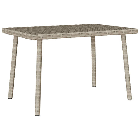 Garden Coffee Table Rectangular Poly Rattan
