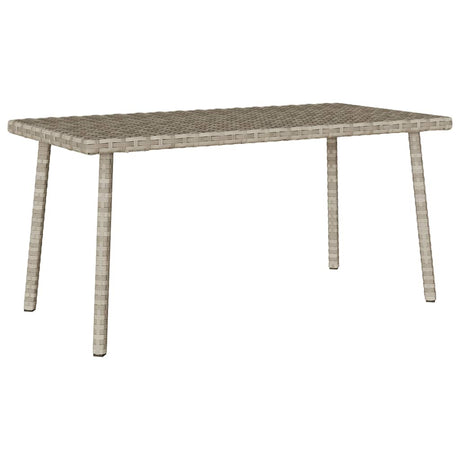 Garden Coffee Table Rectangular Poly Rattan