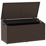 Garden Storage Box Poly Rattan