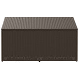 Garden Storage Box Poly Rattan