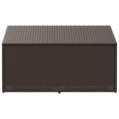 Garden Storage Box Poly Rattan