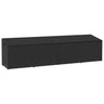 Garden Storage Box Poly Rattan