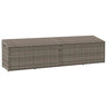 Garden Storage Box Poly Rattan
