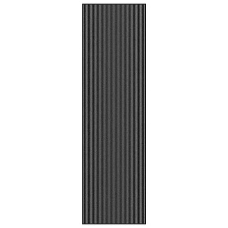 Doormat Stripe Black And Grey