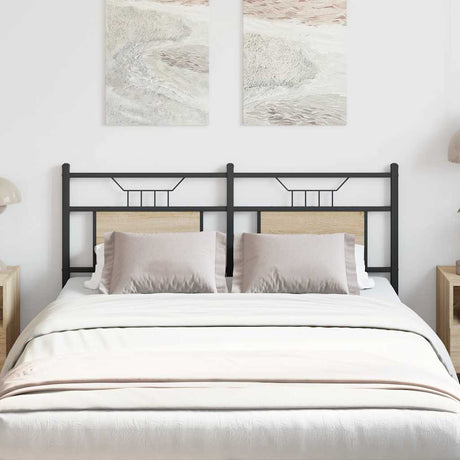 Headboard Engineered Wood And Steel