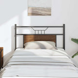 Headboard Engineered Wood And Steel