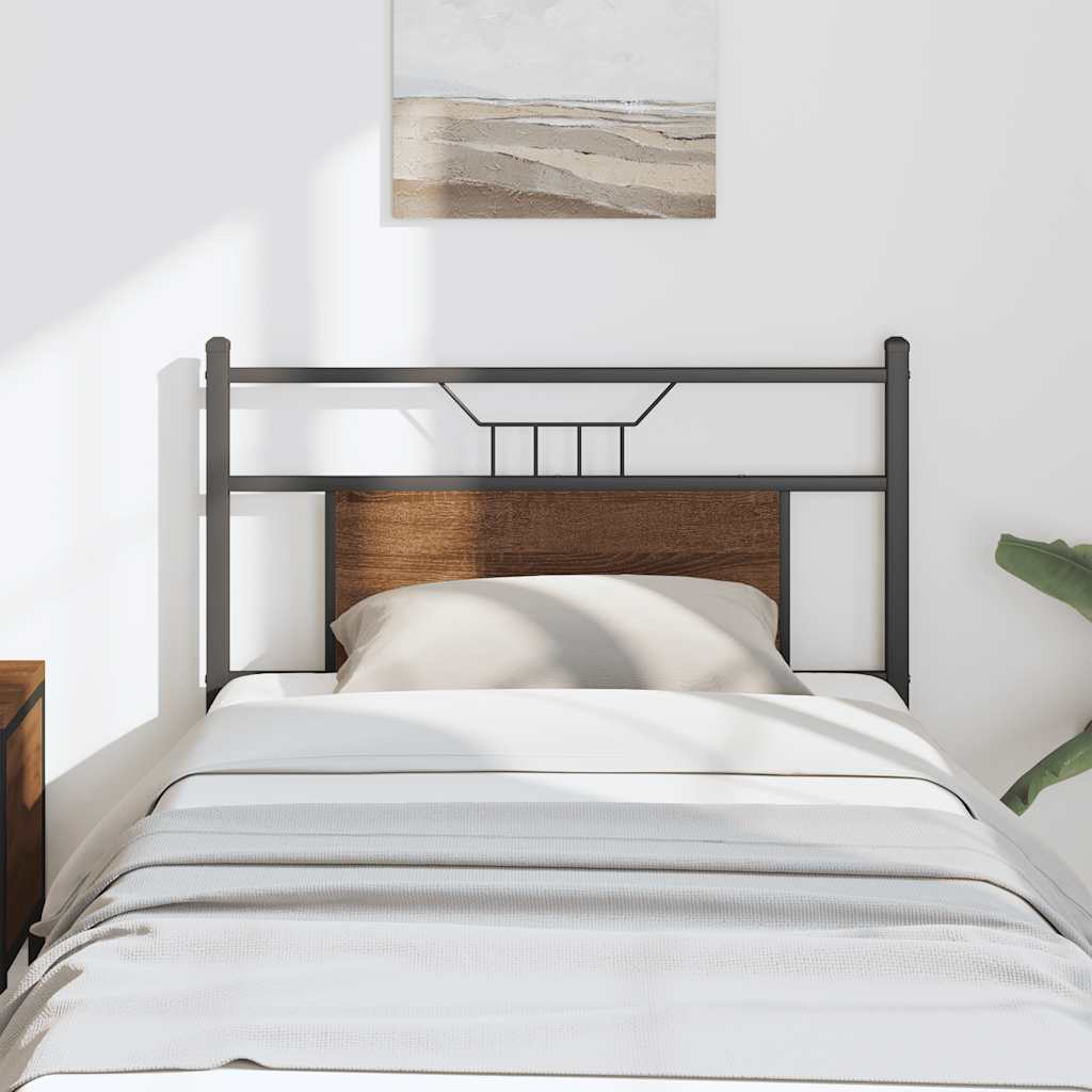 Headboard Engineered Wood And Steel