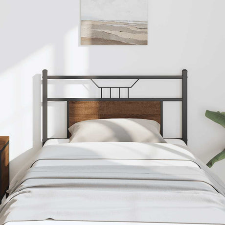 Headboard Engineered Wood And Steel