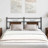 Headboard Engineered Wood And Steel