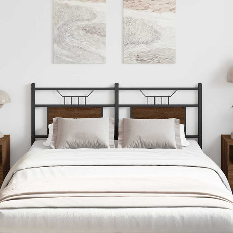 Headboard Engineered Wood And Steel