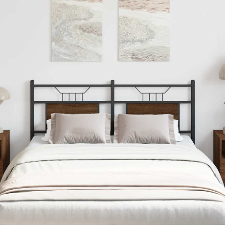 Headboard Engineered Wood And Steel