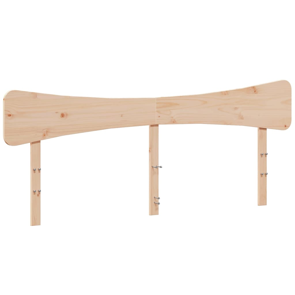 Bed Frame Without Mattress Solid Wood Pine