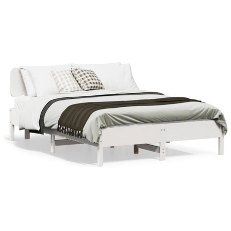 Bed Frame Without Mattress Solid Wood Pine