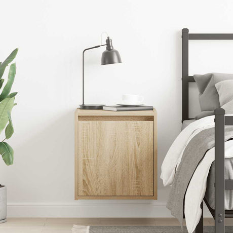 Wall-Mounted Bedside Cabinet 38X34X40 Cm