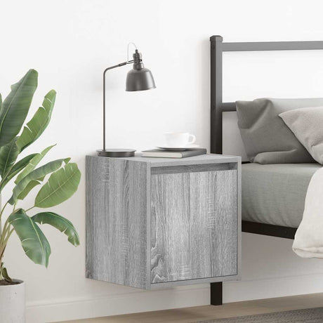 Wall-Mounted Bedside Cabinet 38X34X40 Cm