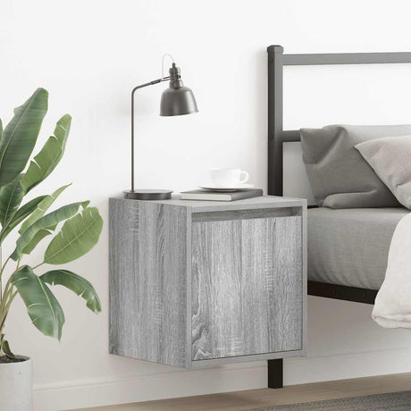Wall-Mounted Bedside Cabinet 38X34X40 Cm