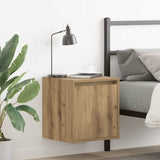 Wall-Mounted Bedside Cabinet 38X34X40 Cm
