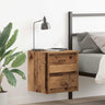 Wall-Mounted Bedside Cabinet 38X34X40 Cm