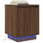 Bedside Cabinets With Led Lights 2 Pcs 38X34X50 Cm