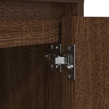Bedside Cabinets With Led Lights 2 Pcs 38X34X50 Cm