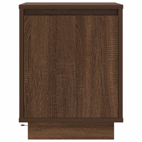 Bedside Cabinets With Led Lights 2 Pcs 38X34X50 Cm