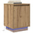 Bedside Cabinets With Led Lights 2 Pcs 38X34X50 Cm