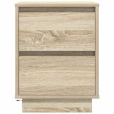 Bedside Cabinet With Led Lights  38X34X