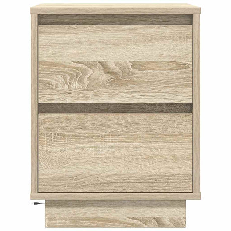 Bedside Cabinet With Led Lights  38X34X