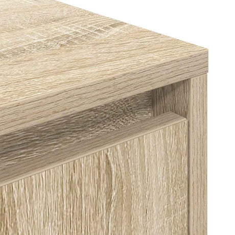 Bedside Cabinet With Led Lights  38X34X