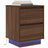 Bedside Cabinet With Led Lights  38X34X