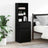 Bedside Cabinet 39X35X125 Cm Engineered Wood