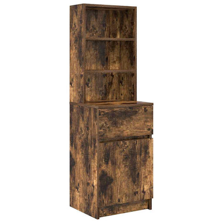 Bedside Cabinet 39X35X125 Cm Engineered Wood