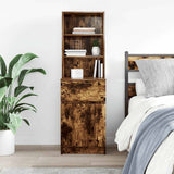 Bedside Cabinet 39X35X125 Cm Engineered Wood