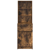 Bedside Cabinet 39X35X125 Cm Engineered Wood