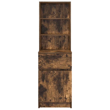 Bedside Cabinet 39X35X125 Cm Engineered Wood