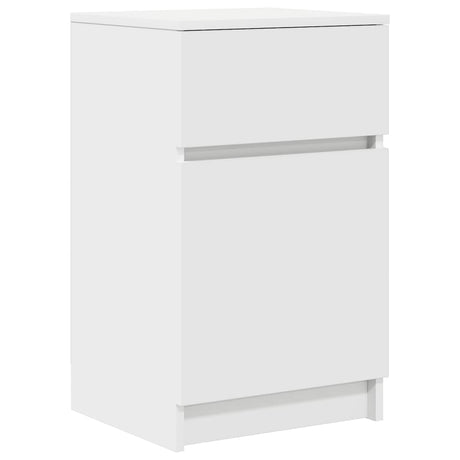 Bedside Cabinet 39X35X65 Cm Engineered Wood